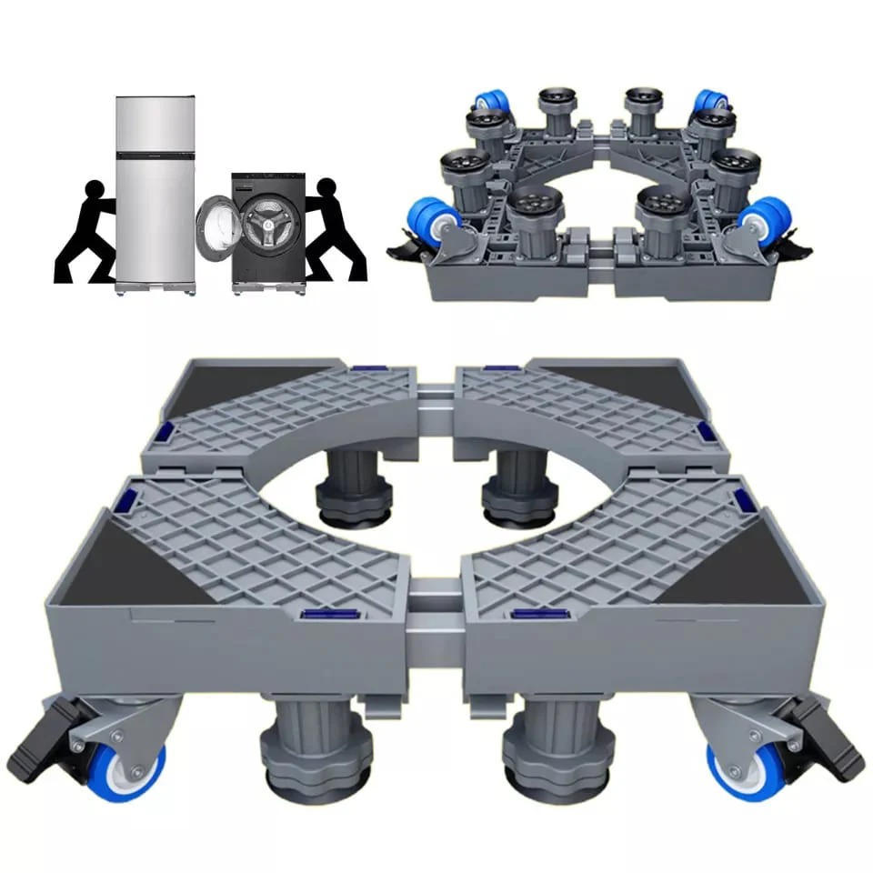 Double bar heavy load ,heavy duty, 250kg stand for washing machine,fridge and cooker