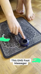 Foot Massage that Send Impulses and Stimulate Muscles