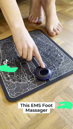 Foot Massage that Send Impulses and Stimulate Muscles