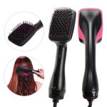 Hot Square Hairdryer Comb for Drying and Straightening Hair