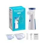 Mesh Nebulizer with 6 Interchangeable heads
