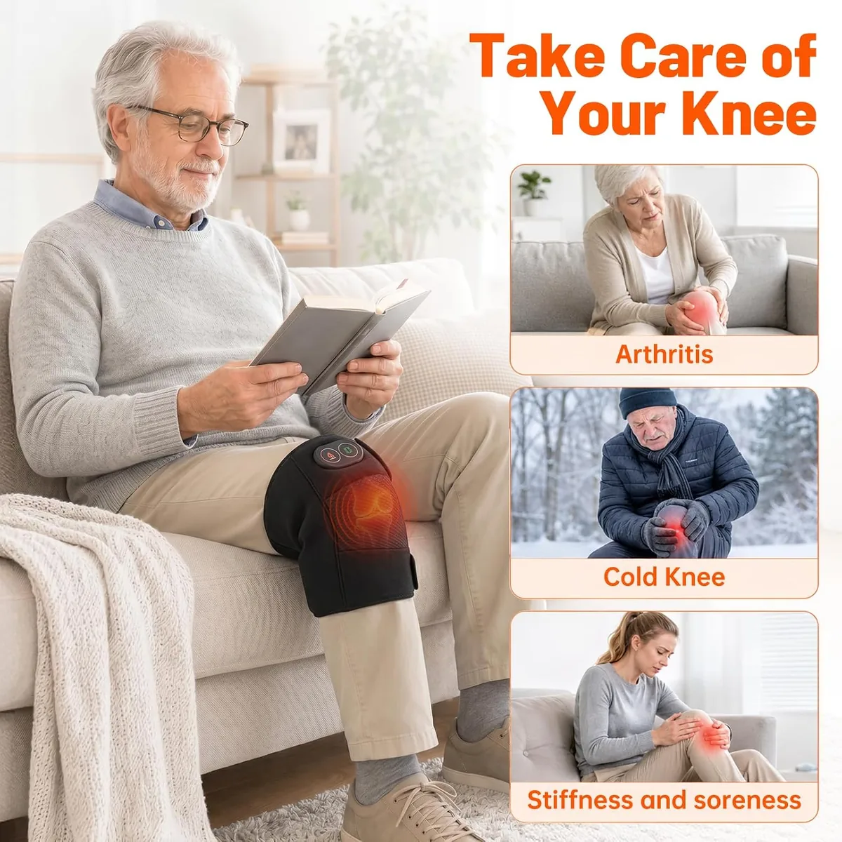 For arthritis, cold knees, stiffness and soreness