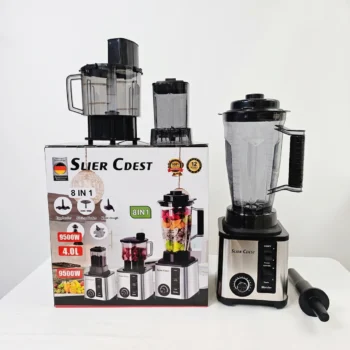 6 in1 2.5 Litre Silvercerst  Blender